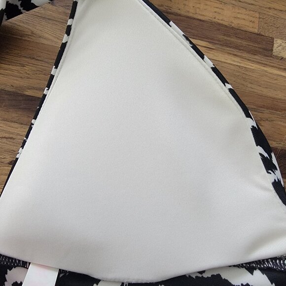 Victoria's Secret Zebra Print Halter Bikini Top - Picture 10 of 11